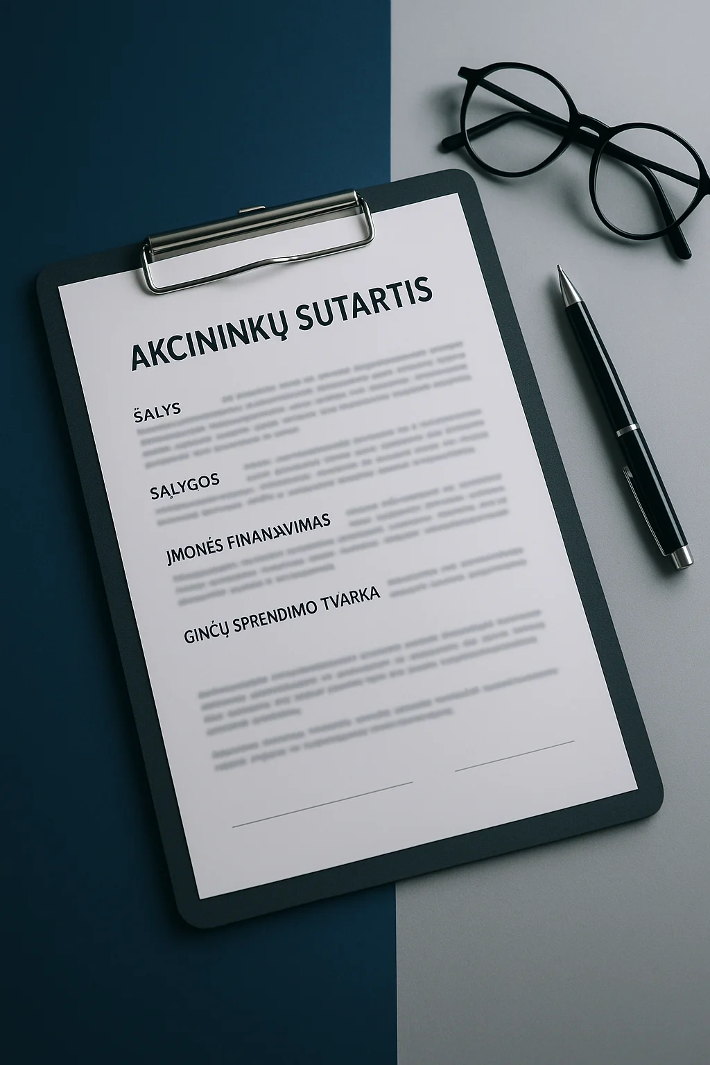 Akcininkų sutartis – 4 skaudžiausios pasekmės kai jos nėra.